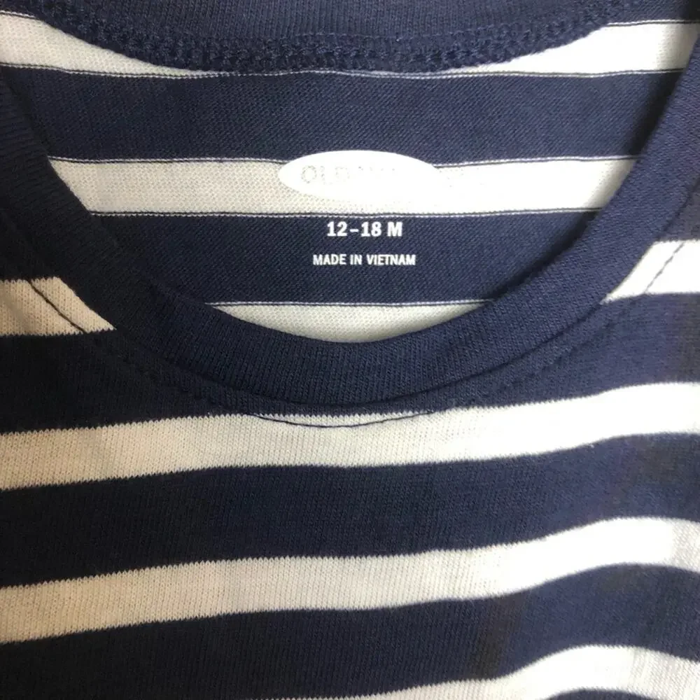 Old Navy Baby Girl Striped Tank Sz 12-18